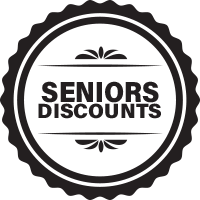 Seniors Discounts badge